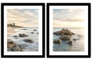 Quiet Shoreline 2 Piece Art Set