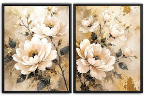 Flower Diptych