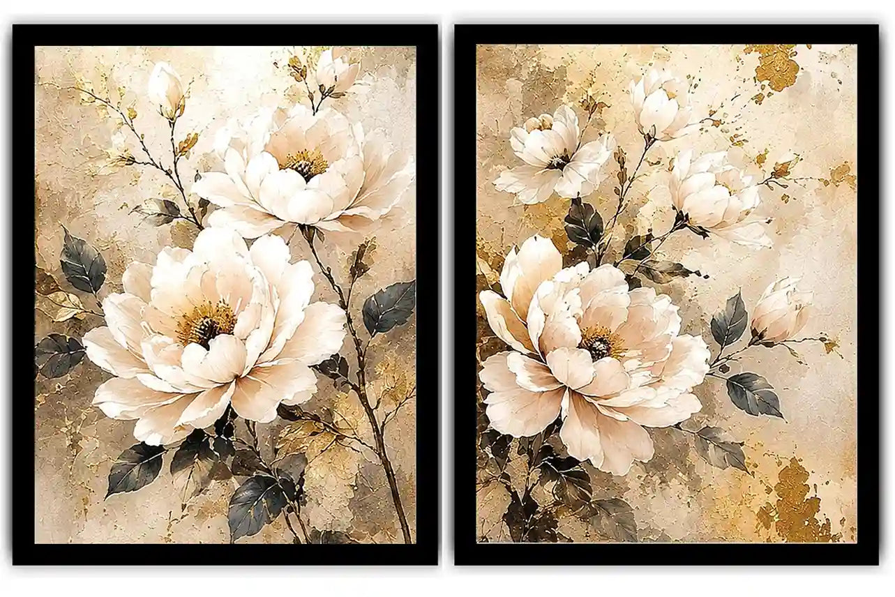 Flower Diptych