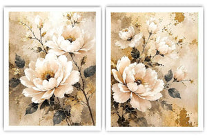 Flower Diptych