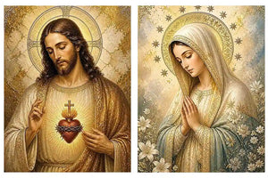Heavenly Sacred Light 2 Piece Art Set