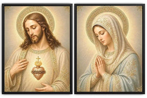 Radiant Sacred Peace 2 Piece Art Set