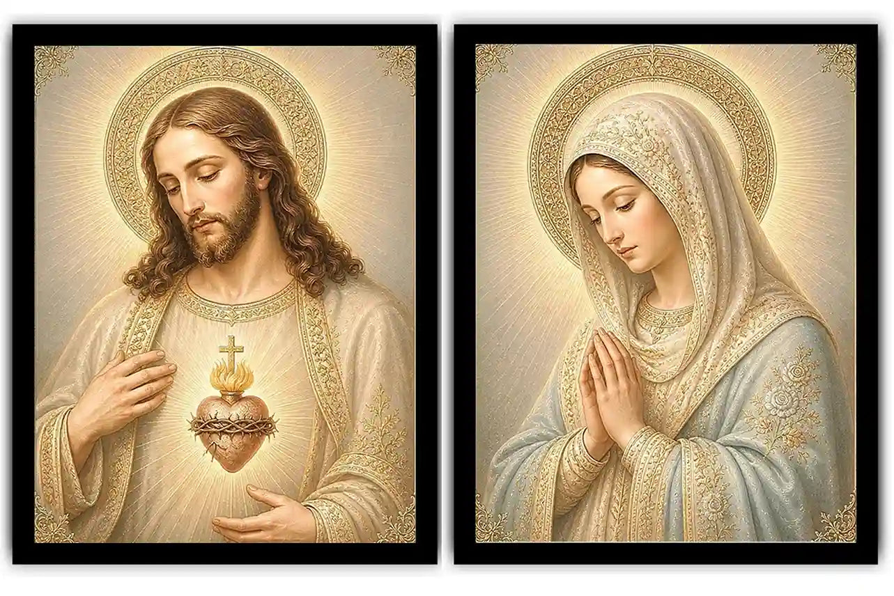 Radiant Sacred Peace 2 Piece Art Set