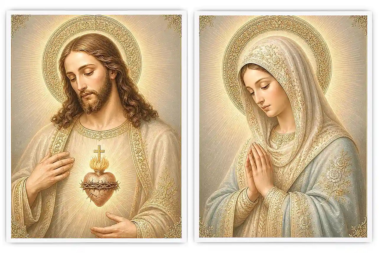 Radiant Sacred Peace 2 Piece Art Set