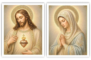 Radiant Sacred Peace 2 Piece Art Set