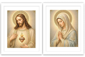 Radiant Sacred Peace 2 Piece Art Set