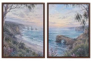 Coastal Arch Serenity 2 Piece Art Set