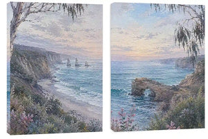 Coastal Arch Serenity 2 Piece Art Set