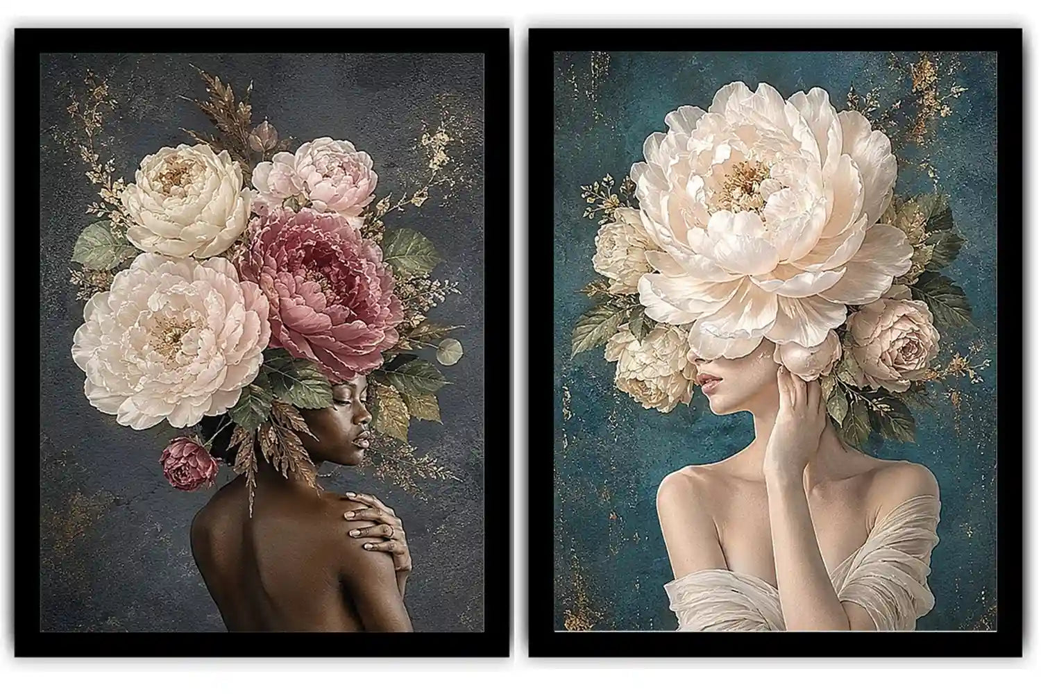 Blooming Grace 2 Piece Art Set