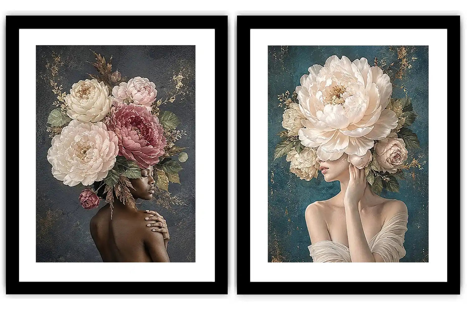 Blooming Grace 2 Piece Art Set