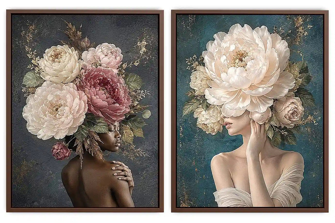 Blooming Grace 2 Piece Art Set