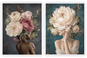Blooming Grace 2 Piece Art Set
