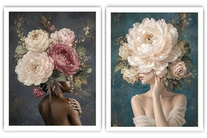 Blooming Grace 2 Piece Art Set