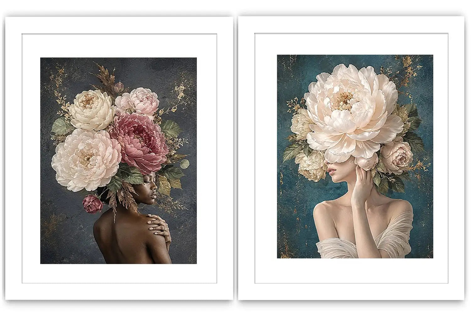 Blooming Grace 2 Piece Art Set