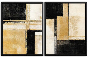 Golden Balance 2 Piece Art Set