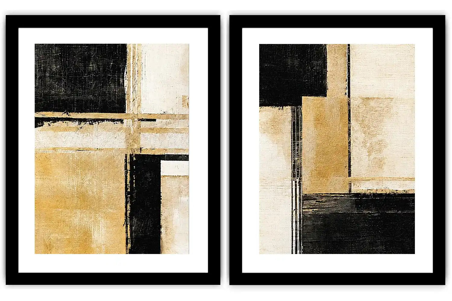 Golden Balance 2 Piece Art Set