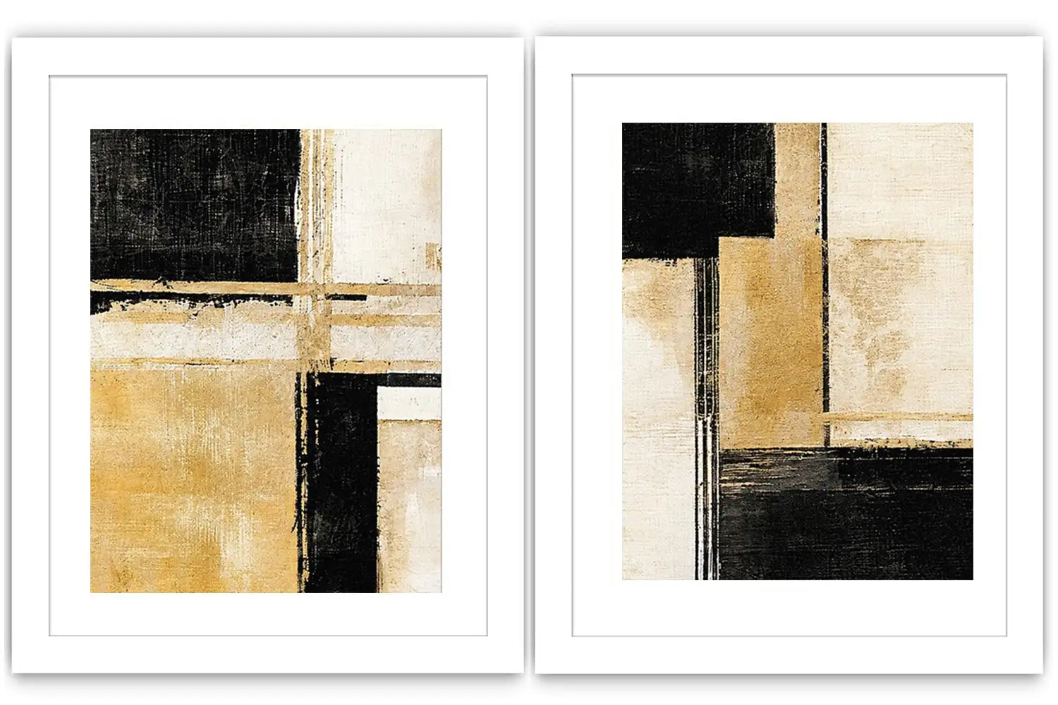 Golden Balance 2 Piece Art Set