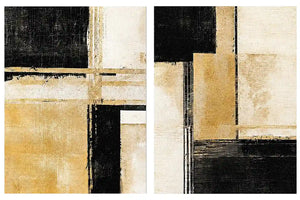 Golden Balance 2 Piece Art Set