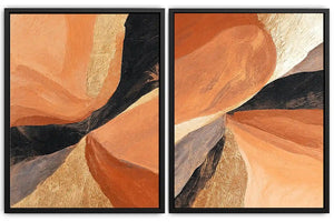 Desert Fold 2 Piece Art Set