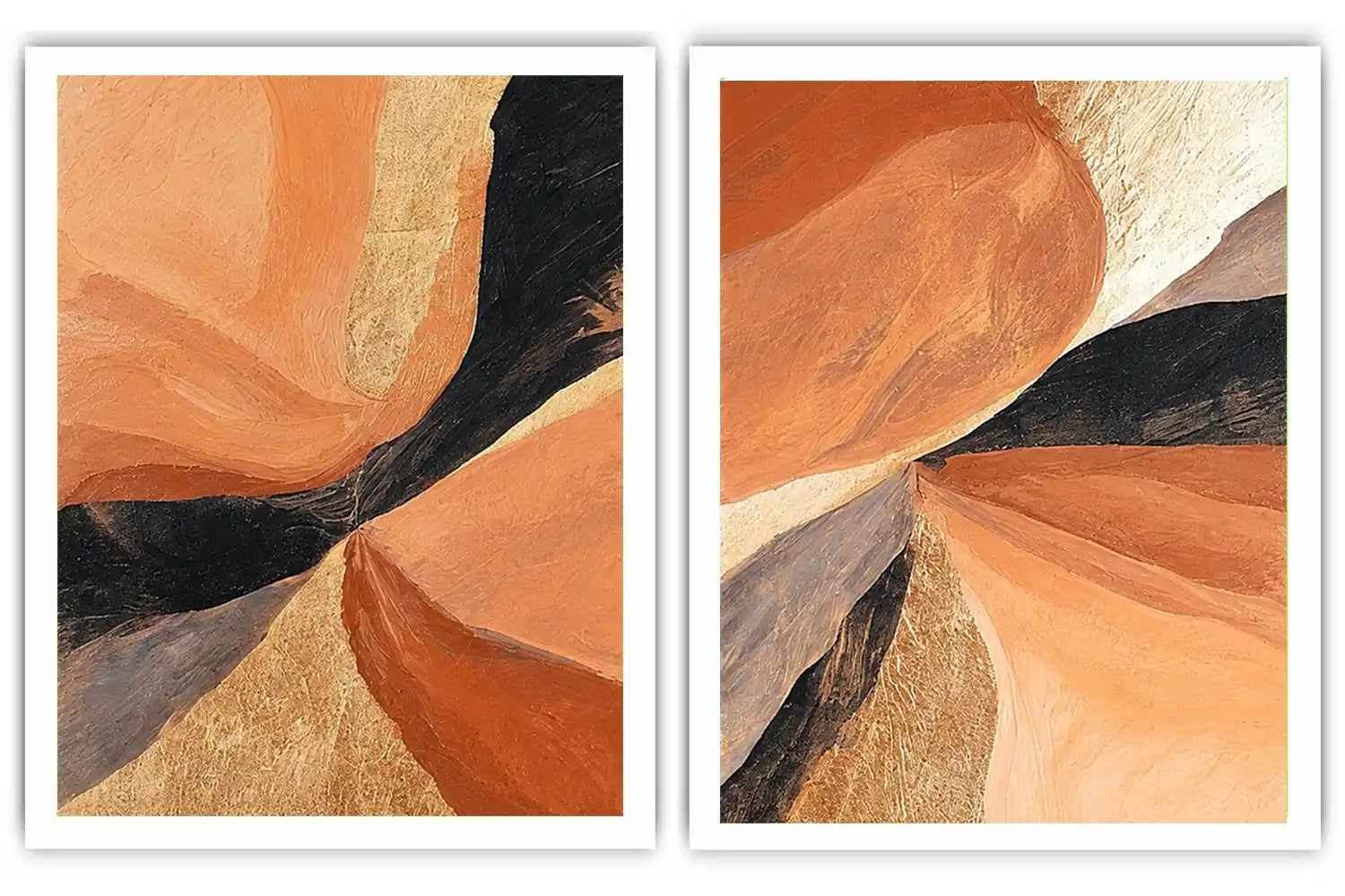 Desert Fold 2 Piece Art Set