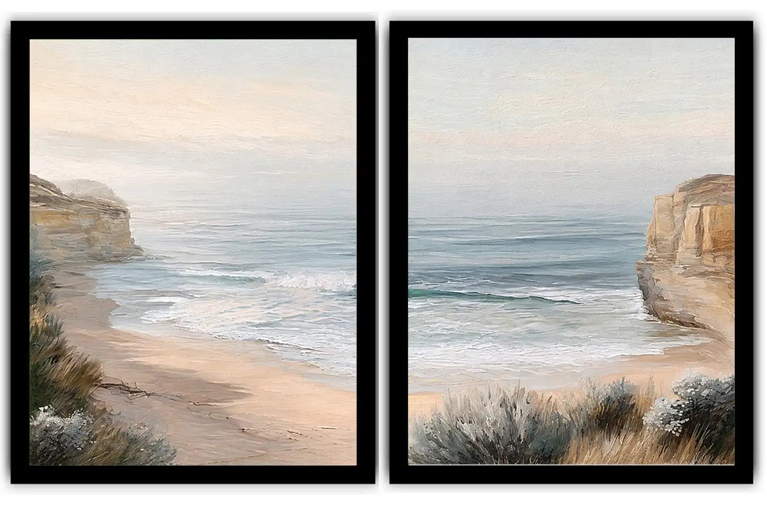 Tidal Whisper 2 Piece Art Set