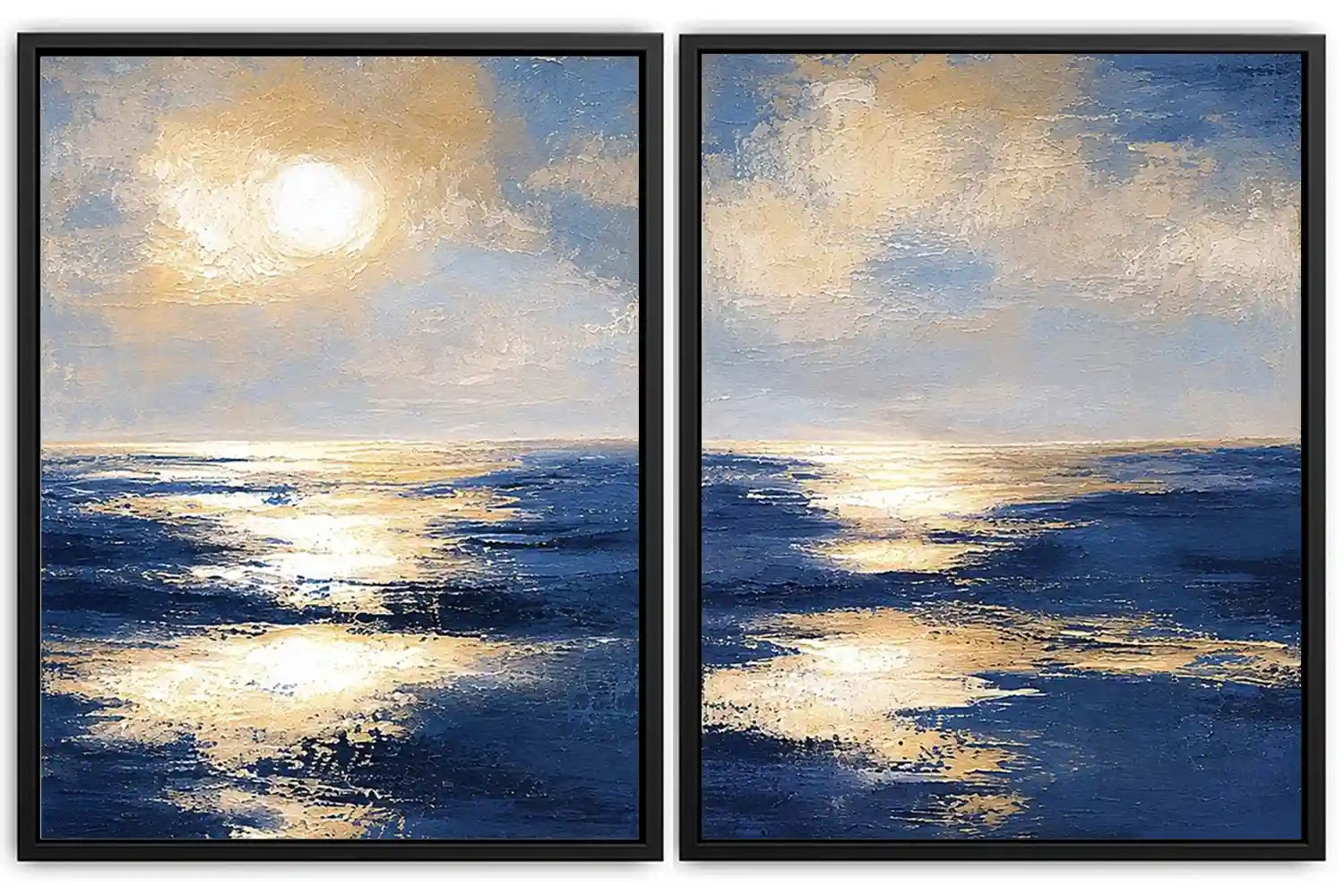Sunlit Tide 2 Piece Art Set