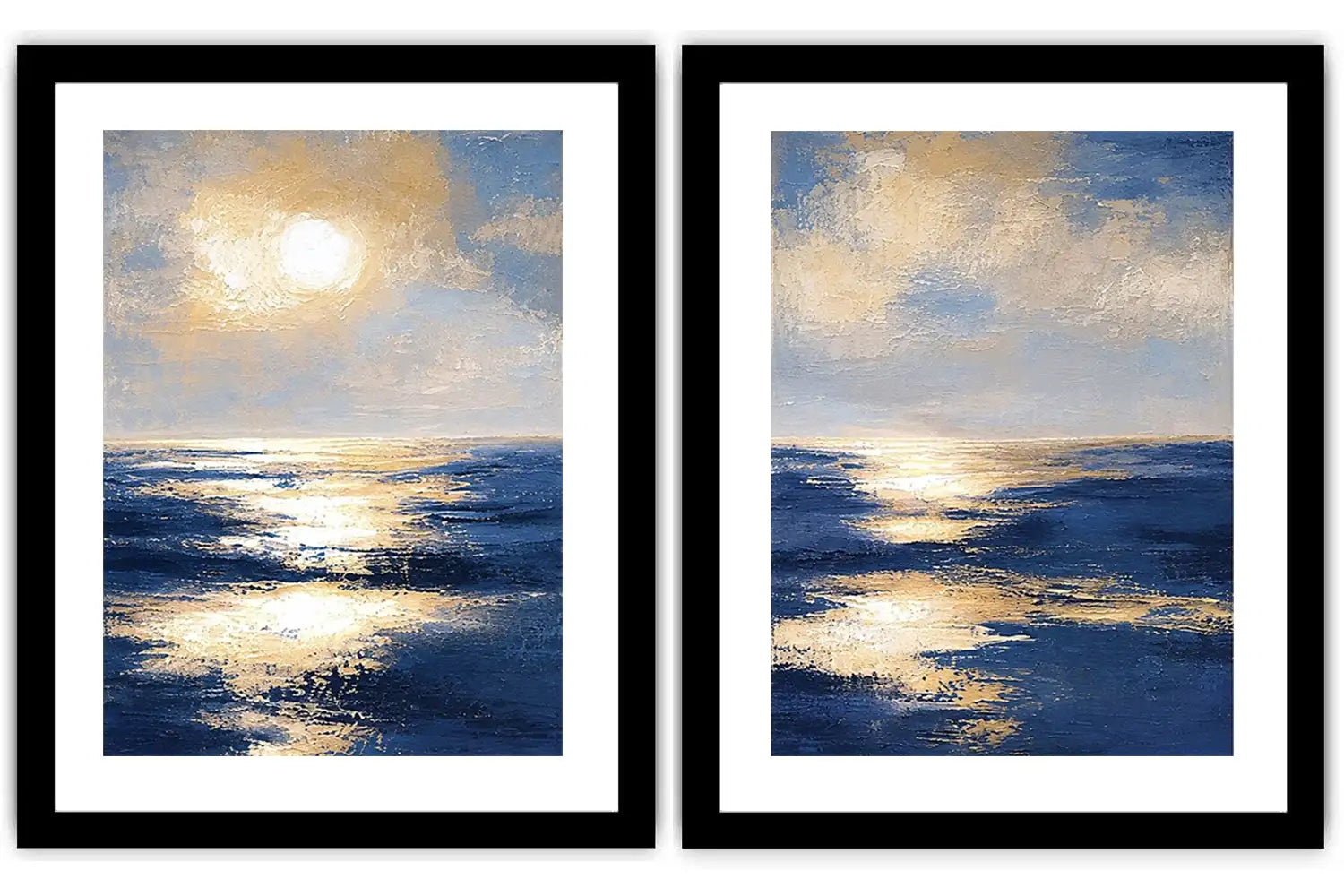 Sunlit Tide 2 Piece Art Set