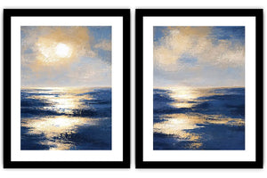 Sunlit Tide 2 Piece Art Set