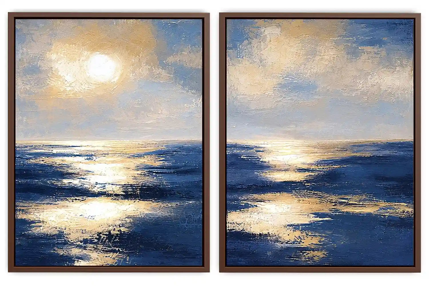 Sunlit Tide 2 Piece Art Set