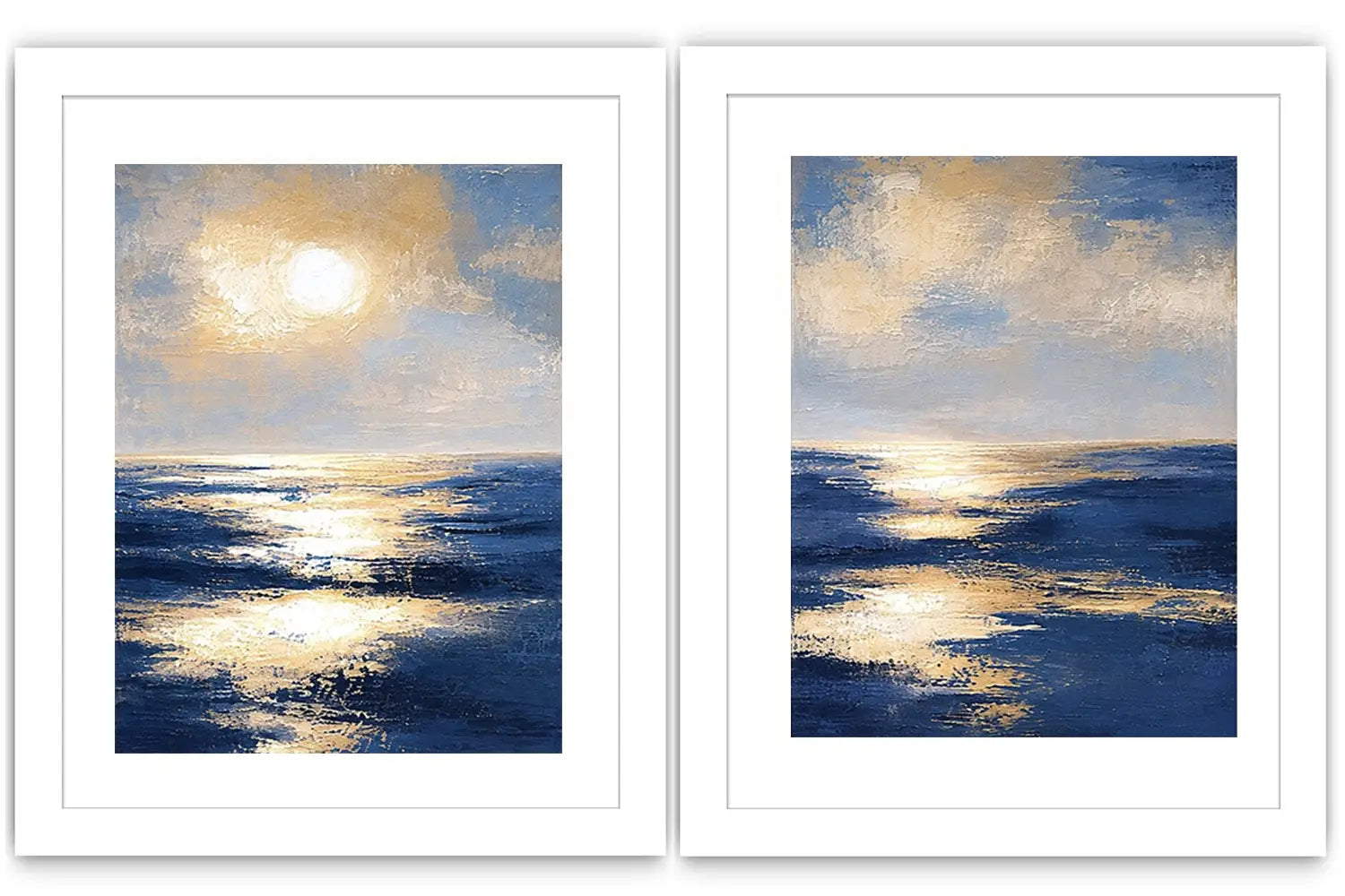 Sunlit Tide 2 Piece Art Set