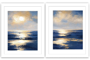 Sunlit Tide 2 Piece Art Set
