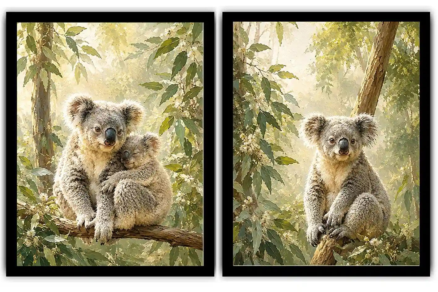 Eucalyptus Embrace 2 Piece Art Set