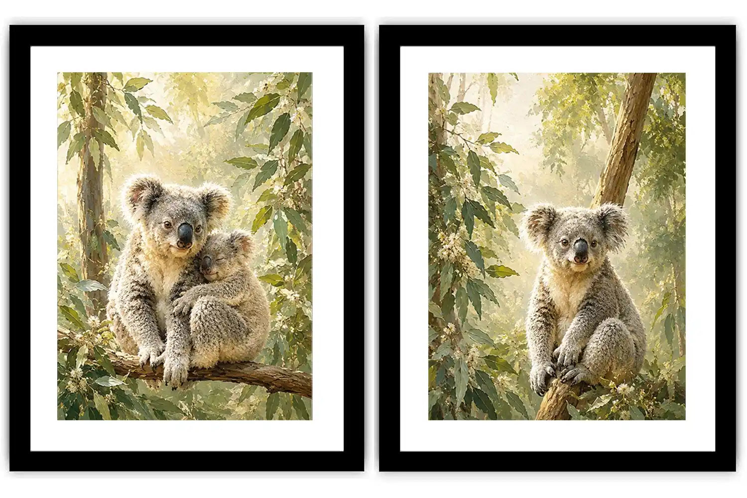 Eucalyptus Embrace 2 Piece Art Set