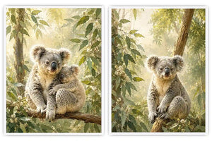 Eucalyptus Embrace 2 Piece Art Set