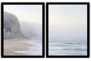 Misty Shoreline 2 Piece Art Set