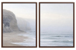 Misty Shoreline 2 Piece Art Set