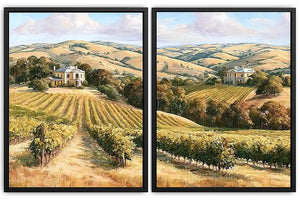 Golden Estate 2 Piece Art Set