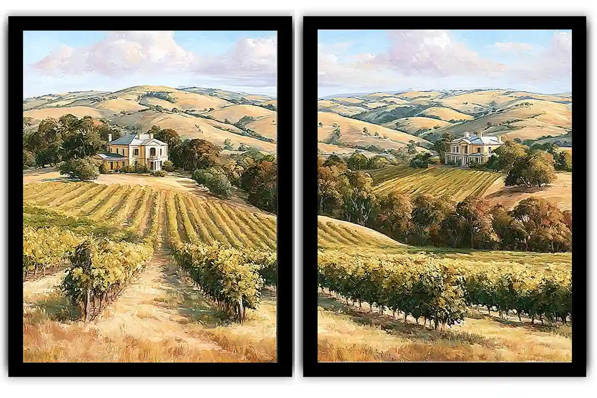 Golden Estate 2 Piece Art Set