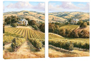 Golden Estate 2 Piece Art Set