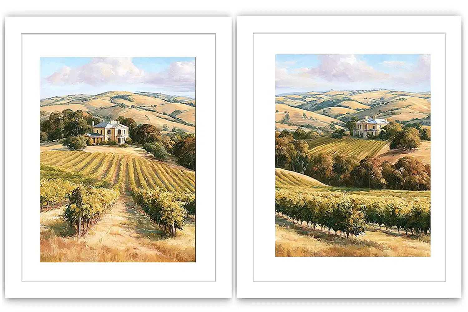 Golden Estate 2 Piece Art Set