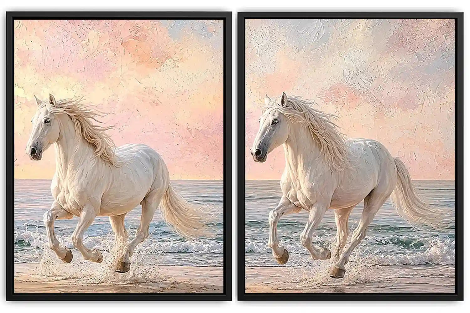 Silent Geometry 2 Piece Art Set