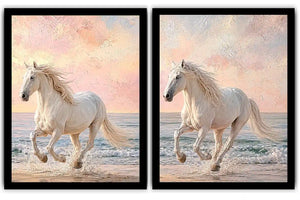 Silent Geometry 2 Piece Art Set