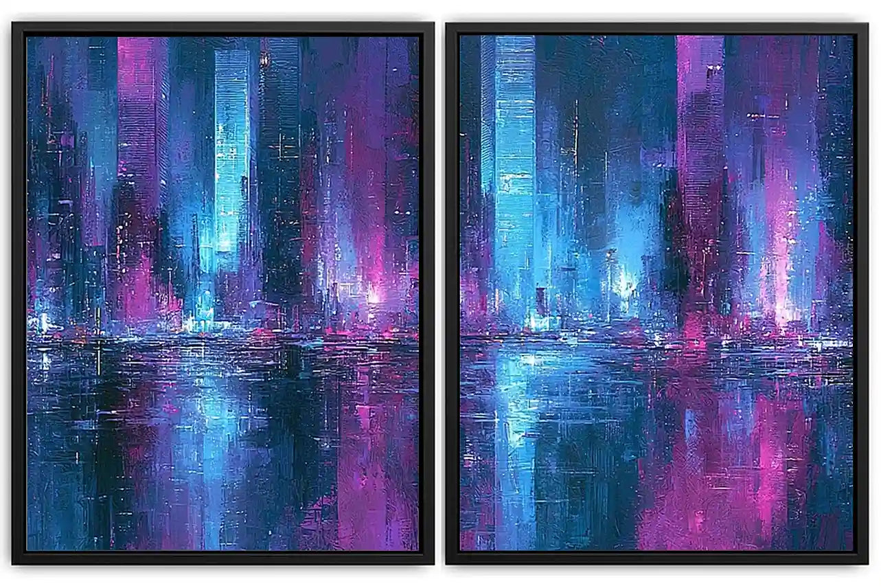 Floating Serenity 2 Piece Art Set