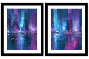 Floating Serenity 2 Piece Art Set