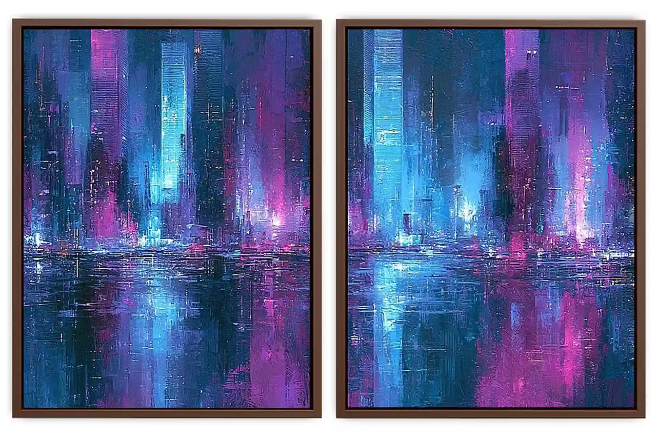 Floating Serenity 2 Piece Art Set