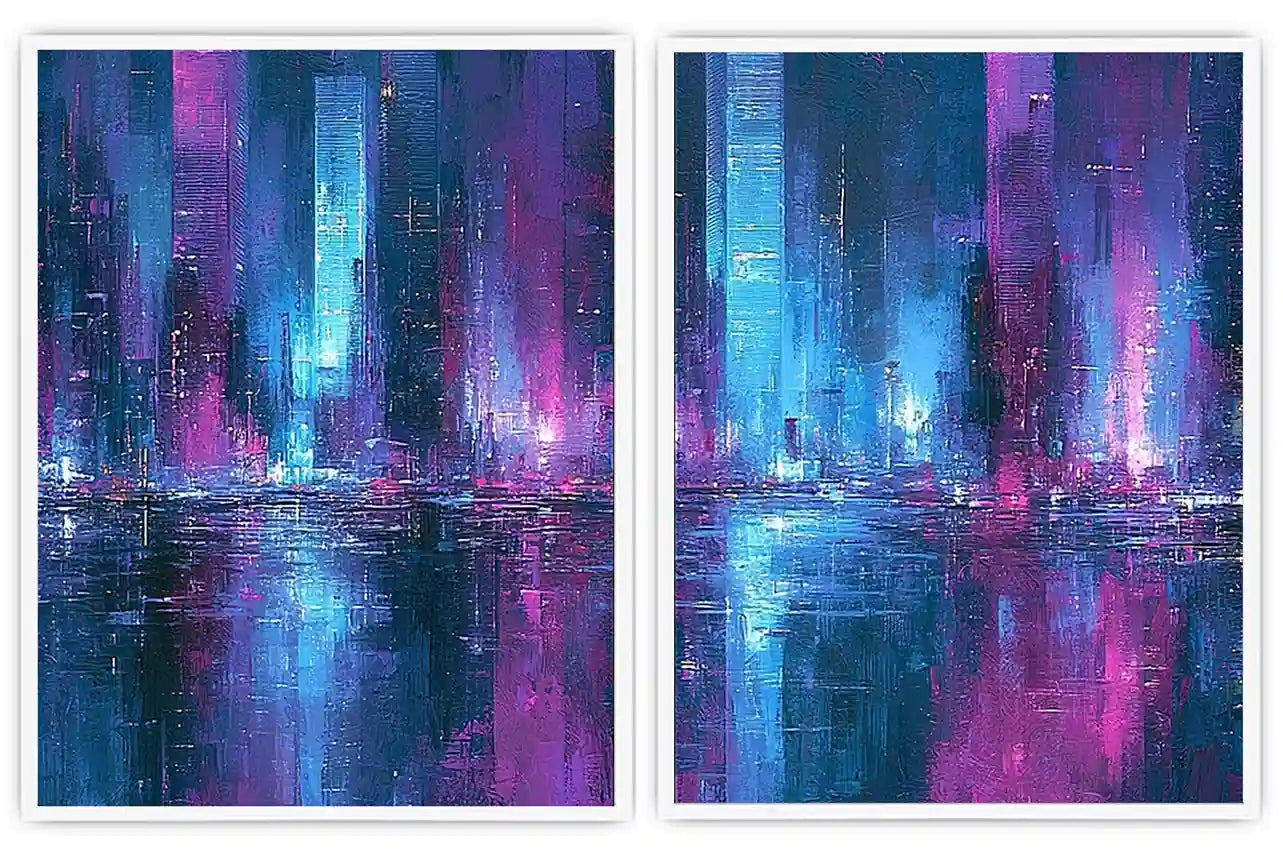 Floating Serenity 2 Piece Art Set