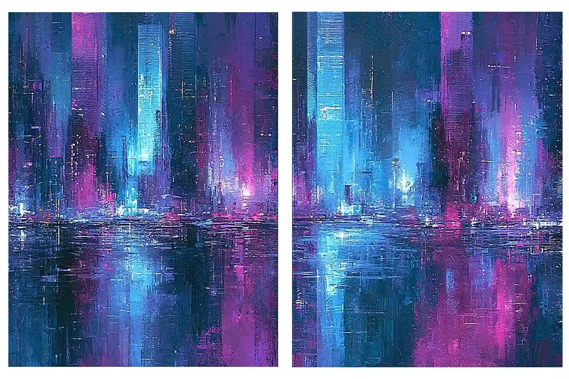 Floating Serenity 2 Piece Art Set