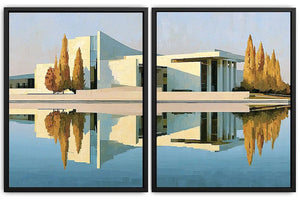 Coastal Calm 2 Piece Art Set