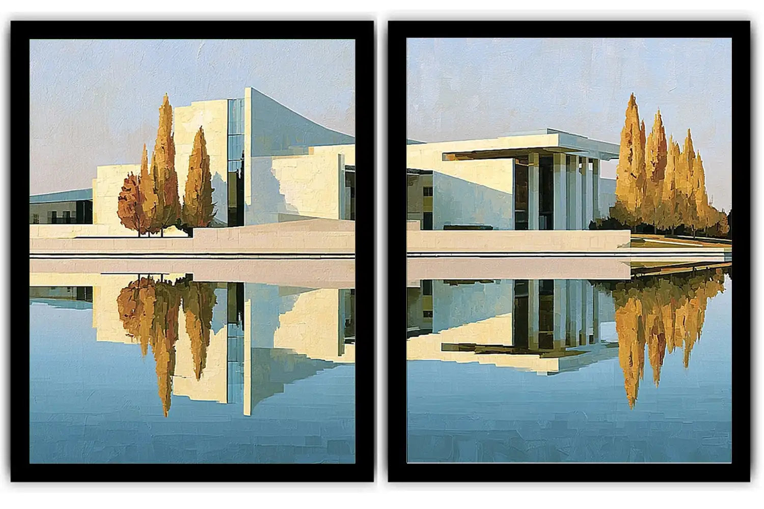 Coastal Calm 2 Piece Art Set