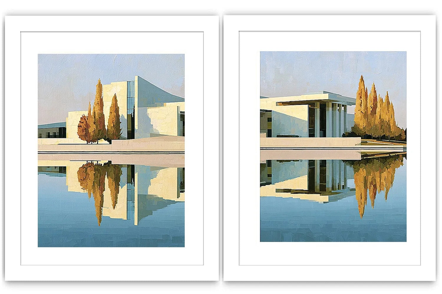 Coastal Calm 2 Piece Art Set